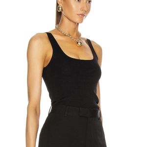 TOTEME Urda Tank Black Size XS